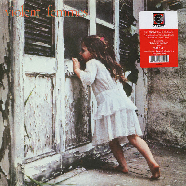 The album cover of the Self Titled 35th Anniversary 180g vinyl LP by Violent Femmes