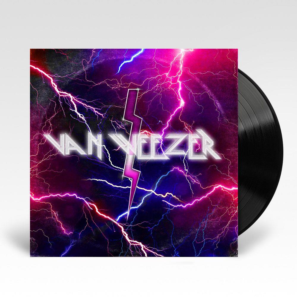 Van Weezer pink vinyl by Weezer album cover art