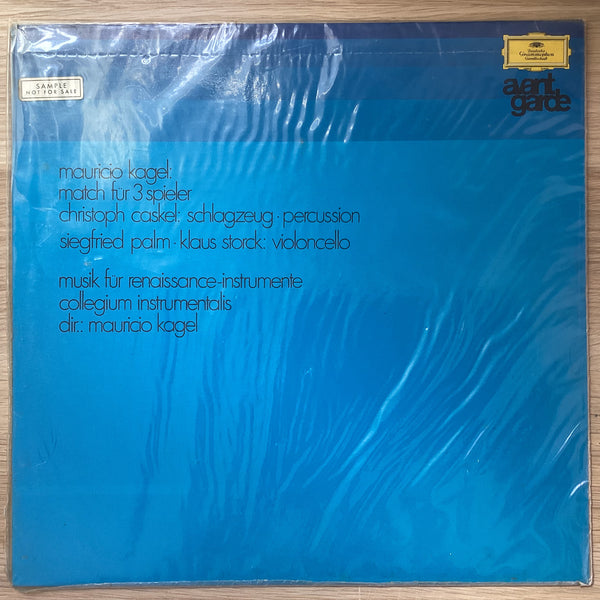 Mauricio Kagel – Match Für 3 Spieler / Musik Für Renaissance-Instrumente, 1969 DGG – 137 006