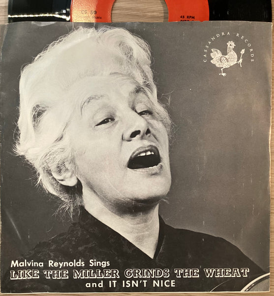 Malvina Reynolds – 'Like The Miller Grinds The Wheat' And 'It Isn't Nice, US 1969 Cassandra Records CS-50