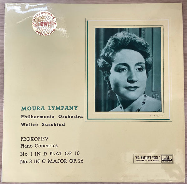 Prokofiev, Moura Lympany, Walter Susskind – UK His Master's Voice – CSD 1253