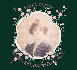 Like An Old Fashioned Waltz vinyl by Sandy Denny, folk rock collectible vinyl, elegant illustrated cover with muted tones