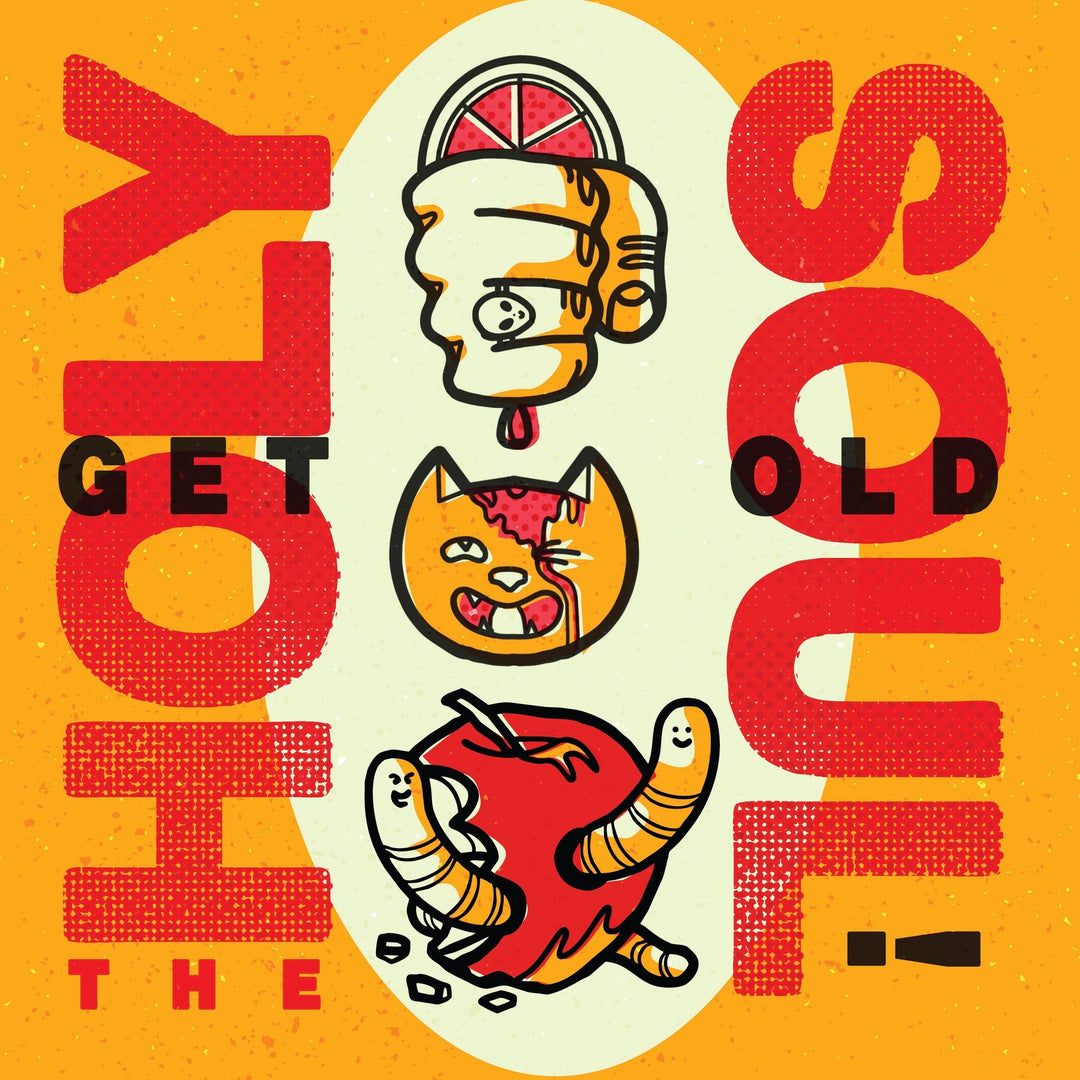The Holy Soul Get Old! WBYK vinyl LP, indie rock album cover
