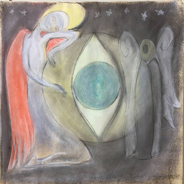 Josephine Foster Faithful Fairy Harmony 2x vinyl LP, ethereal folk collectible vinyl, dreamlike illustrated album cover