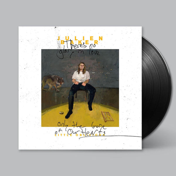 Julien Baker Little Oblivions vinyl LP, indie rock, emotive songwriting, minimalist album cover