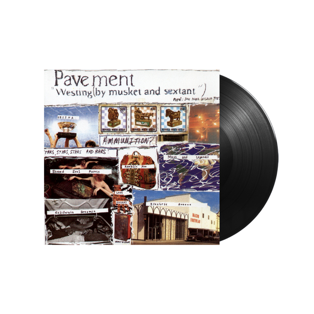 Pavement Westing vinyl LP, minimalist black cover, indie rock rarities album