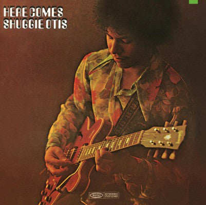 Shuggie Otis Here Come Shuggie Otis vinyl LP, colorful cover, soul funk album cover