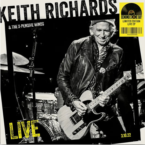Keith Richards & The X-Pensive Winos, Limited Edition Live EP Vinyl - RSD 2025