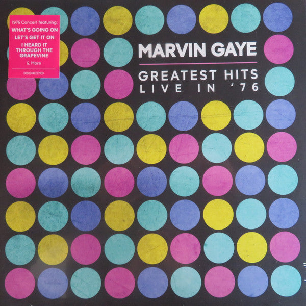 Marvin Gaye – Greatest Hits Live In '76, E.U. Vinyl LP