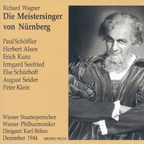 Wagner - Die Meistersinger Von Nurnberg - Schoffler - Karl Bohm (4xCD Set) Preiser Records 90234-1