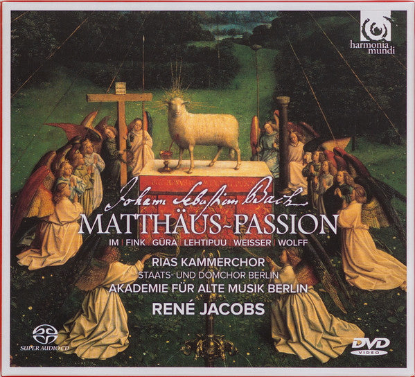 Copy of Bach - Matthäus-Passion, René Jacobs. Harmonia Mundi HMC 802156.58 2x SACD + DVD