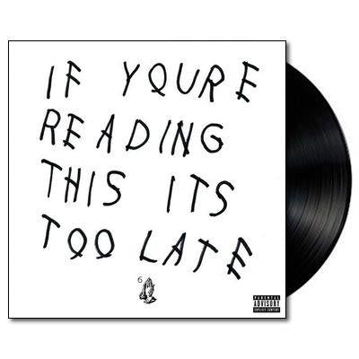 Drake - If You're Reading This It's Too Late, 2x Vinyl LP