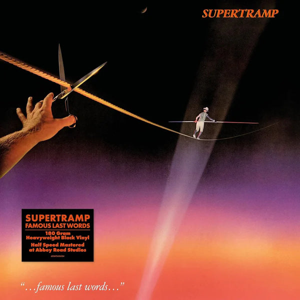 Supertramp – "...Famous Last Words, 180g, Half Speed Mastered Vinyl LP
