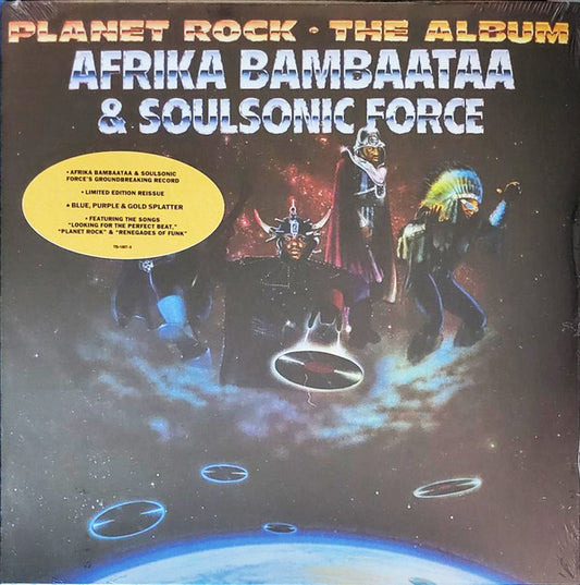 Afrika Bambaataa & Soulsonic Force ‎– Planet Rock - The Album, Vinyl LP