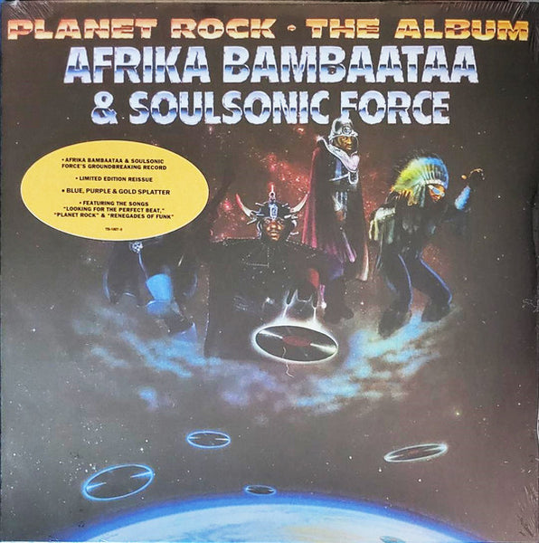Afrika Bambaataa & Soulsonic Force ‎– Planet Rock - The Album, Vinyl LP