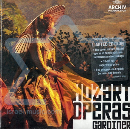 Mozart - Operas, Gardiner, 18xCDs 2011 E.U. Archiv Produktion – 00289 477 9595 (Sealed)
