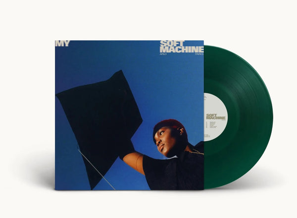 Arlo Parks – My Soft Machine green vinyl LP album cover, TRANS700XX limited edition.