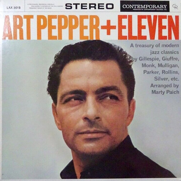 Art Pepper – Art Pepper + Eleven, 1974 Contemporary Records – LAX 3015 Japan Vinyl