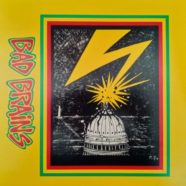 Bad Brains – Self-Titled, Ltd. Ed. Banana Peel Yellow Coloured Vinyl LP