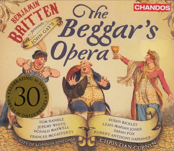 Benjamin Britten – The Beggar's Opera, Chandos – CHAN 10548 2xCD Box Set