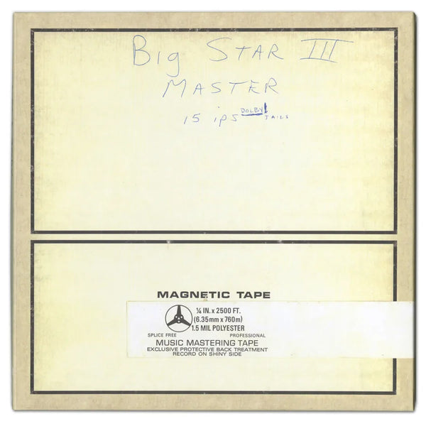 Big Star Third III Test Pressing Newbury Comics Orange Vinyl LP