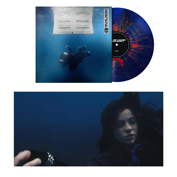 Billie Eilish - Hit Me Hard And Soft, (Blue w/ Orange Splatter Biovinyl) LP