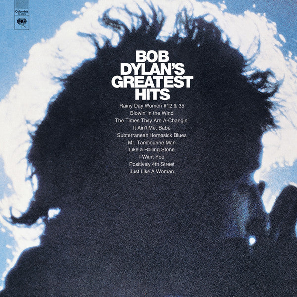 Cover art for Bob Dylan's Greatest Hits vinyl LP by Bob Dylan