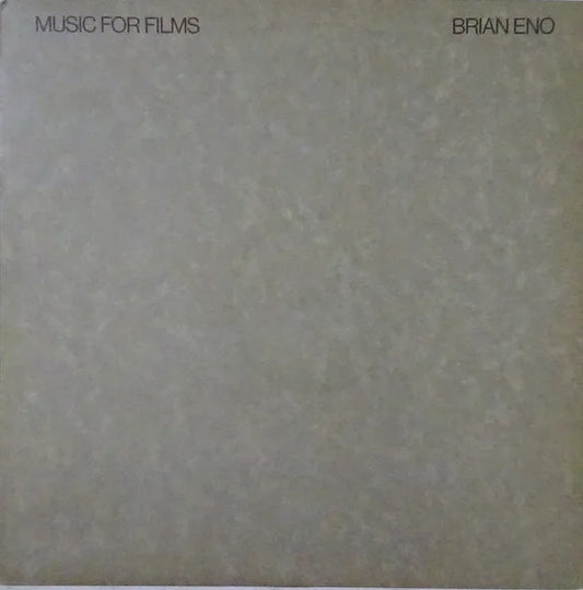 Brian Eno – Music For Films, 1979 Polydor – MPF 1203 Japan Vinyl