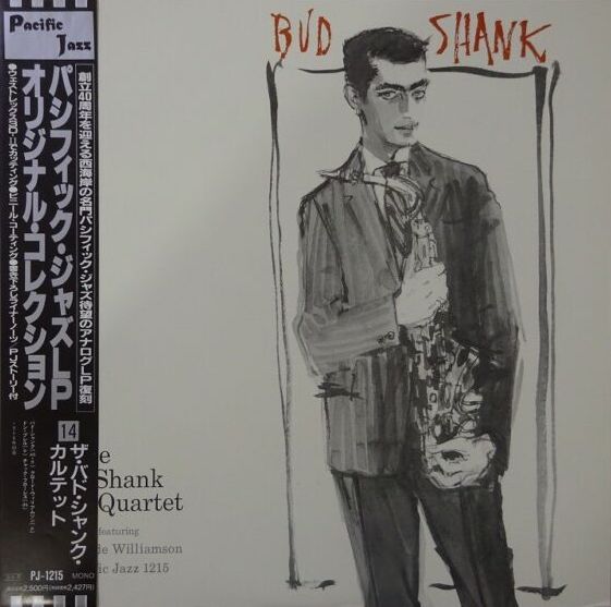 Bud Shank Quartet Feat Claude Williamson, 1991 Pacific Jazz PJ-1215 Japan Vinyl + OBI