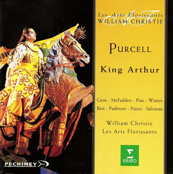 Purcell – King Arthur, Gens, McFadden, William Christie. 2xCD Germany 1995 Erato – 4509-98535-2