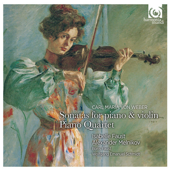 Weber - Sonatas For Piano & Violin / Piano Quartet, France 2013 Harmonia Mundi HMC 902108