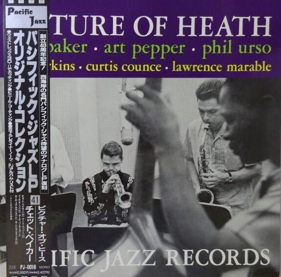 Chet Baker & Art Pepper - Picture Of Heath, Pacific Jazz PJ-0018 Japan Vinyl + OBI