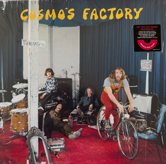 Creedence Clearwater Revival - Cosmo's Factory,  Red [Opaque] Vinyl LP