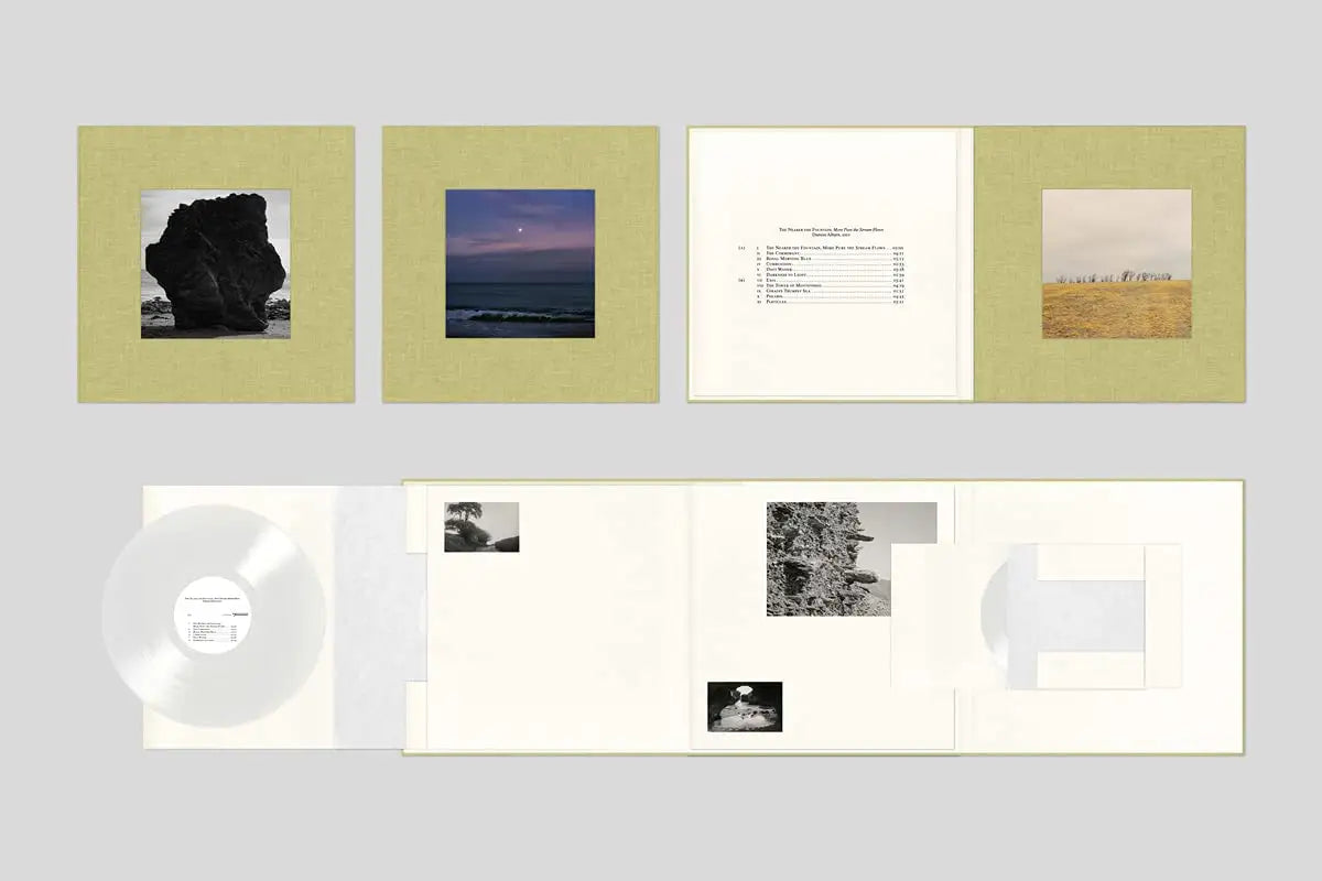 Damon Albarn The Nearer the Fountain Super Deluxe White Vinyl LP, collectible vinyl, art-pop, experimental, white pressing, all artwork shown
