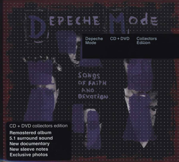 Depeche Mode – Songs Of Faith And Devotion, EU 2006 Mute – DMCD8, SACD DVD (Factory Sealed)