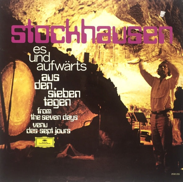 Karlheinz Stockhausen ‎– Es Und Aufwarts. Germany 1972 Deutsche Grammophon ‎– 2530 255