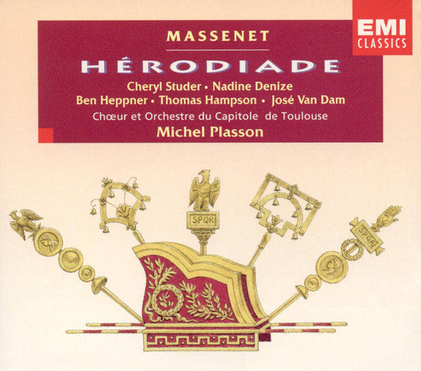 Massenet – Hérodiade, Cheryl Studer, Michel Plasson, EU 1995 EMI Classics – 5 55378 2 3xCD