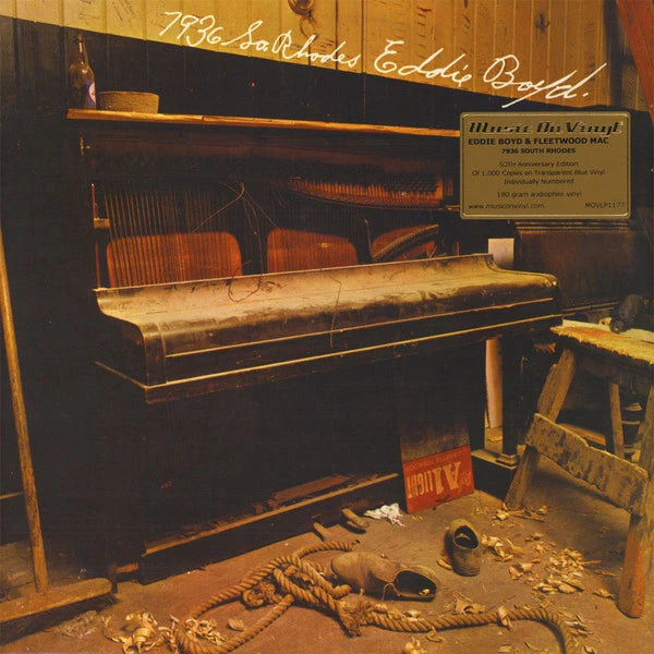 Eddie Boyd with Peter Green's Fleetwood Mac – 7936 South Rhodes Numbered Blue Coloured LP, blues, collectible vinyl record