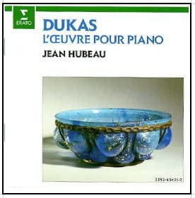 Jean Hubeau – Paul Dukas - L'Oeuvre Pour Piano, 1990 Germany Erato – 22924 54212