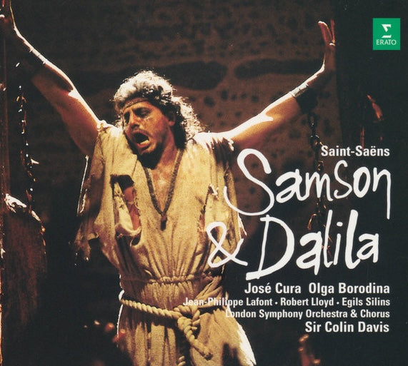 Saint-Saens - Samson & Dalila - Cura, Borodina, LSO & Chorus, Sir Colin Davis. 2xCD German Erato – 3984-24756-2