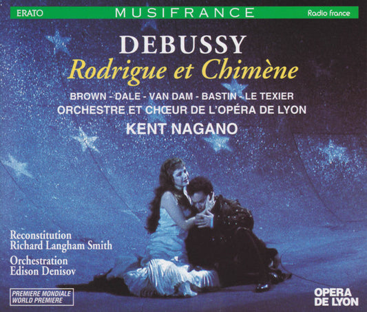Debussy - Rodrigue Et Chimène - Brown, Dale, Kent Nagano. France 1995 Erato – 4509-98508-2