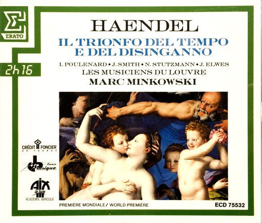 Haendel -  Il Trionfo Del Tempo E Del Disinganno, I. Poulenard, Marc Minkowski. France 1988 Erato – ECD 75532