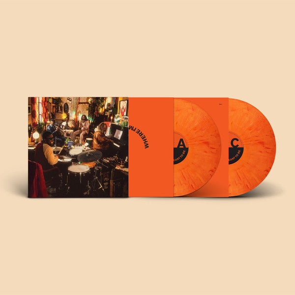 Ezra Collective ‎– Where I’m Meant To Be, Orange Marble Vinyl 2x LP