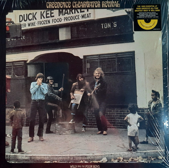 Creedence Clearwater Revival - Willy And The Poor Boys, Yellow [Opaque] Vinyl LP