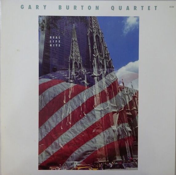 Gary Burton Quartet - Real Life Hits, 1985 ECM Records 25MJ 3468 Japan Vinyl