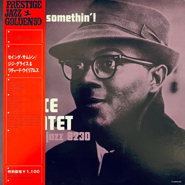 Gigi Gryce Quintet – Saying Somethin'!, 1972 Prestige – PJ-20-8230 Japan Vinyl with Obi