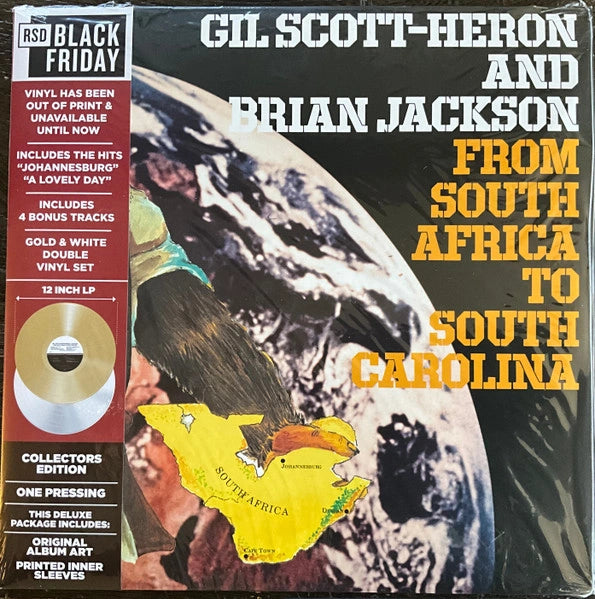 Gil Scott-Heron And Brian Jackson – From South Africa To South Carolina, Vinyl 2xLP