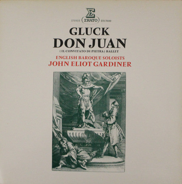 Gluck, English Baroque Soloists, Gardiner – Don Juan (Il Convitato Di Pietra) Ballet, Sealed Erato – STU 71449