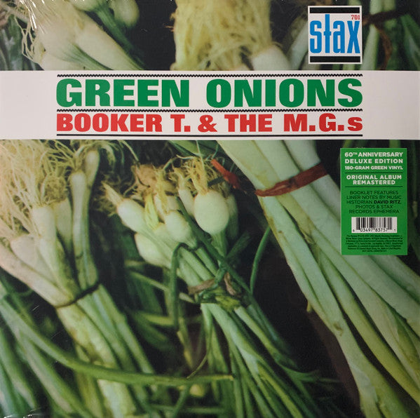 Booker T. & The MG's - Green Onions. 60th Anniversary Green Vinyl LP