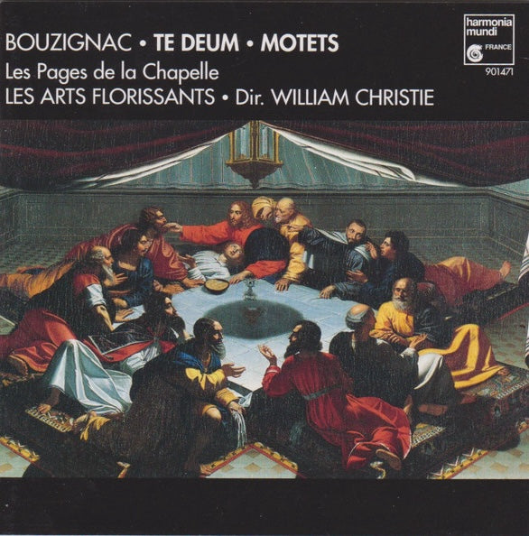 Bouzignac - Les Arts Florissants, William Christie ‎– Te Deum - Motets, Germany Harmonia Mundi ‎– HMX 290852